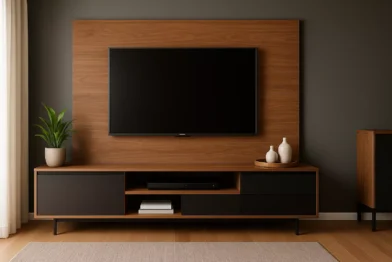 Painel para TV com Rack Integrado