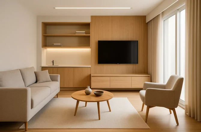 Sala de Estar Sob Medida